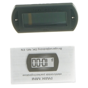 Elektronisk parkeringsskive (str. 8 cm)