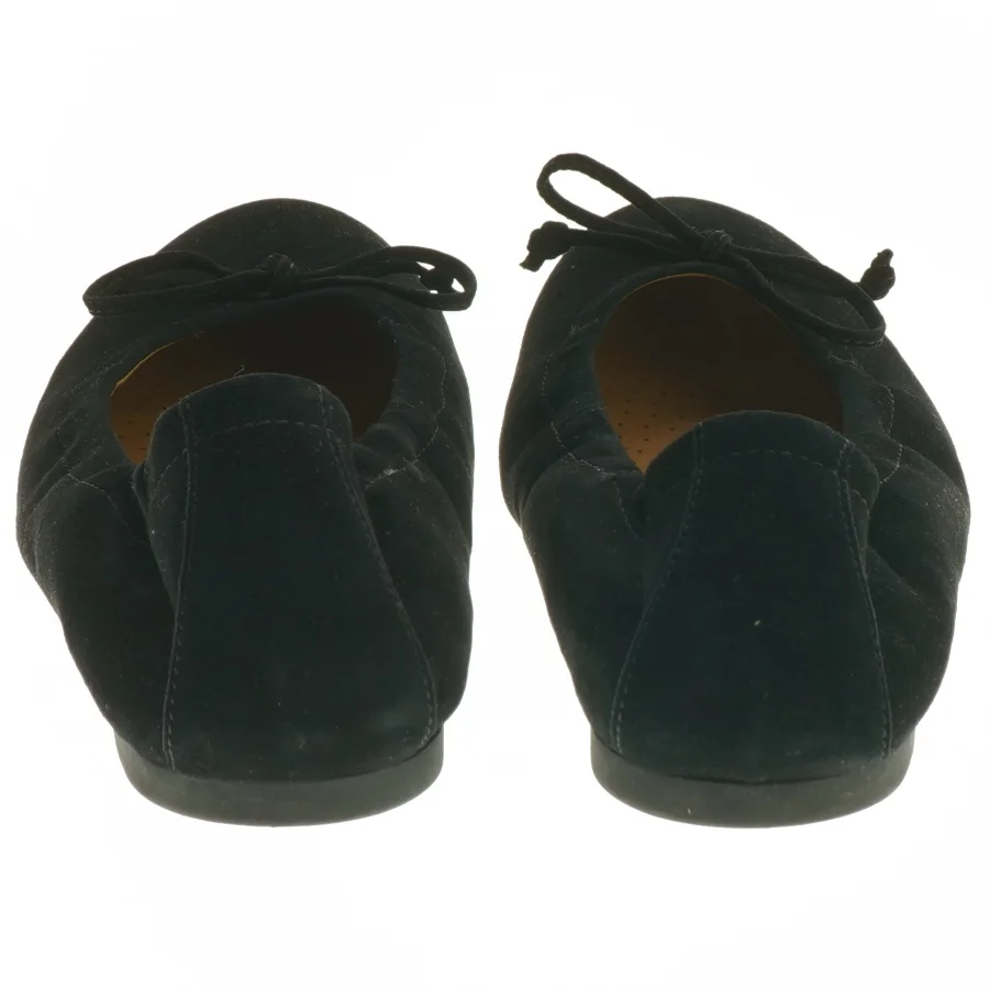 Sort ballerina sko fra Gabor (str. længde 28,5 cm)
