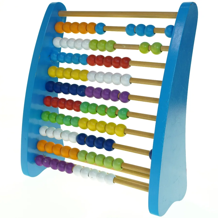 Farverig kugleramme fra Goki (str. 26 x 10 x 29)