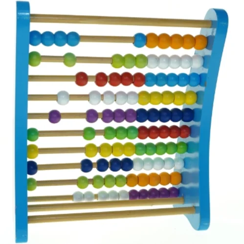 Farverig kugleramme fra Goki (str. 26 x 10 x 29)