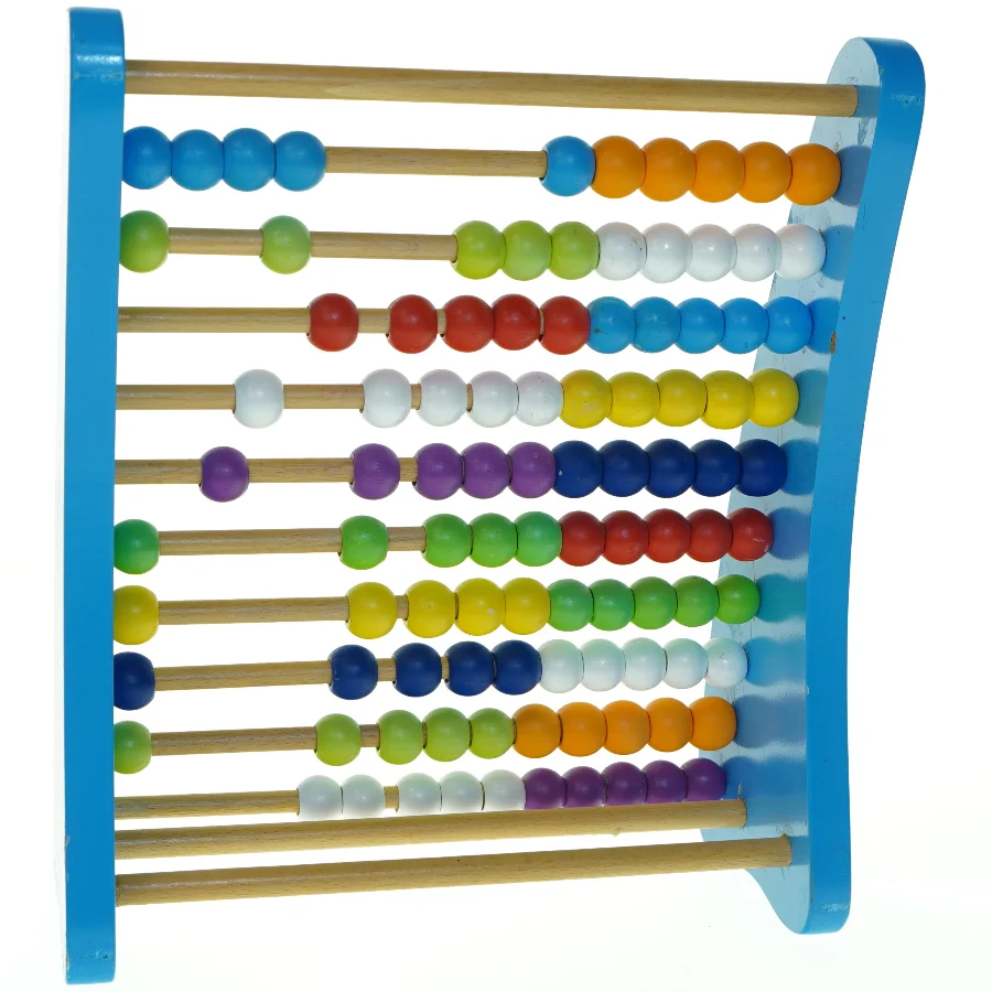 Farverig kugleramme fra Goki (str. 26 x 10 x 29)