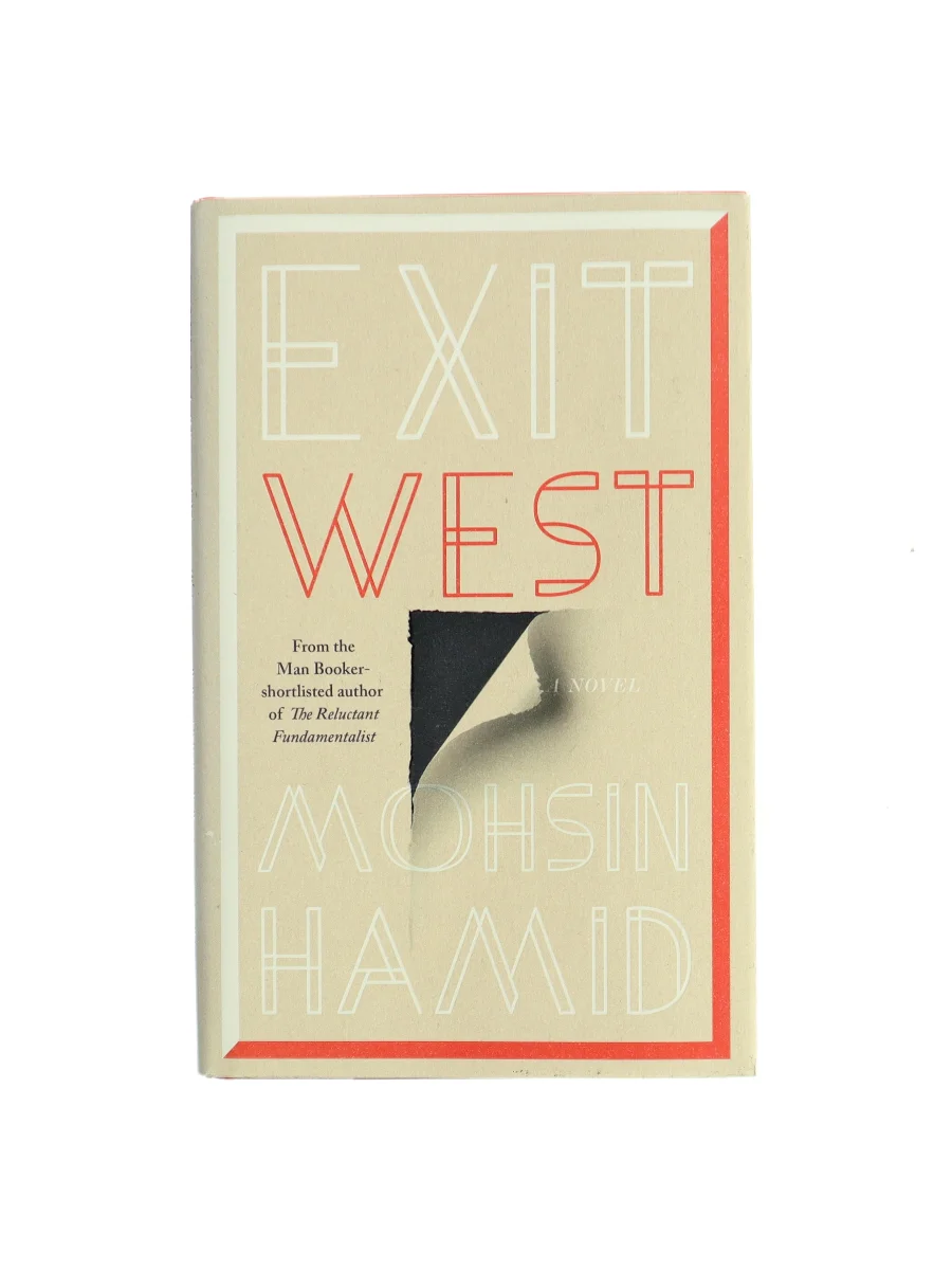 Forsiden af Exit West af Mohsin Hamid