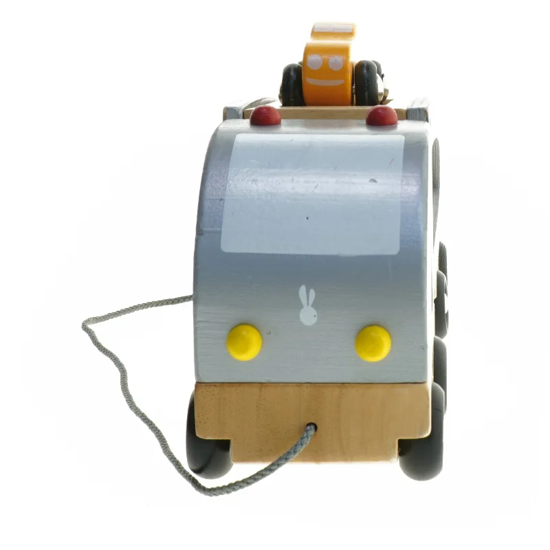 Trælegetøjsbiltransport fra Janod (str. 30 cm)