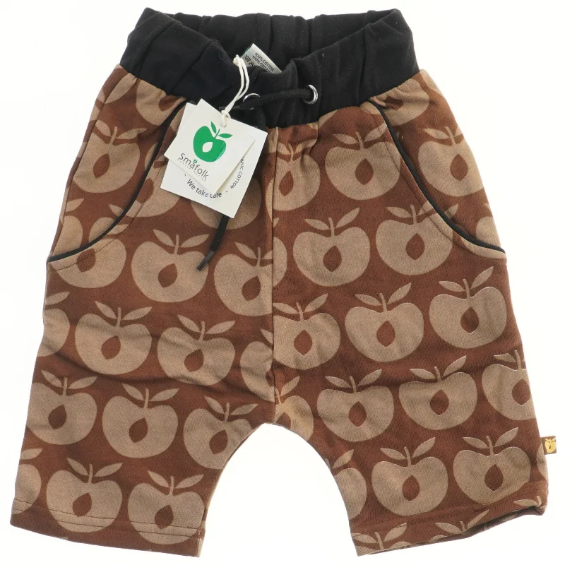Børne Shorts med Æblemønster fra Småfolk (str. 104)