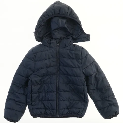 Vinterjakke med hætte fra H&M (str. 128)