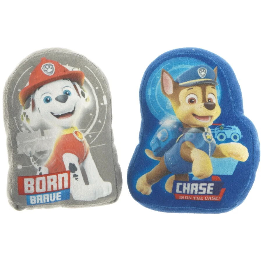 2 Paw Patrol tøjdyr fra Paw Patrol (str. 2 stk 16 cm)