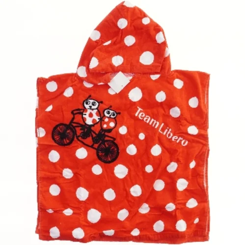 Badeponcho med hætte fra Oeko-tex (str.  50x50 cm)