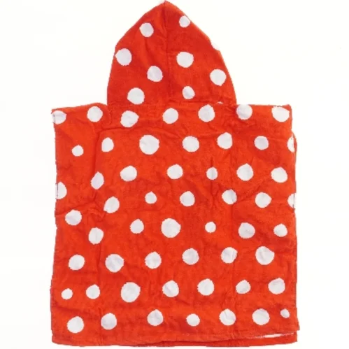 Badeponcho med hætte fra Oeko-tex (str.  50x50 cm)