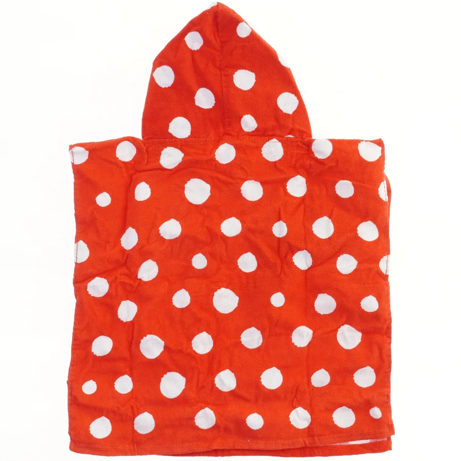 Badeponcho med hætte fra Oeko-tex (str.  50x50 cm)