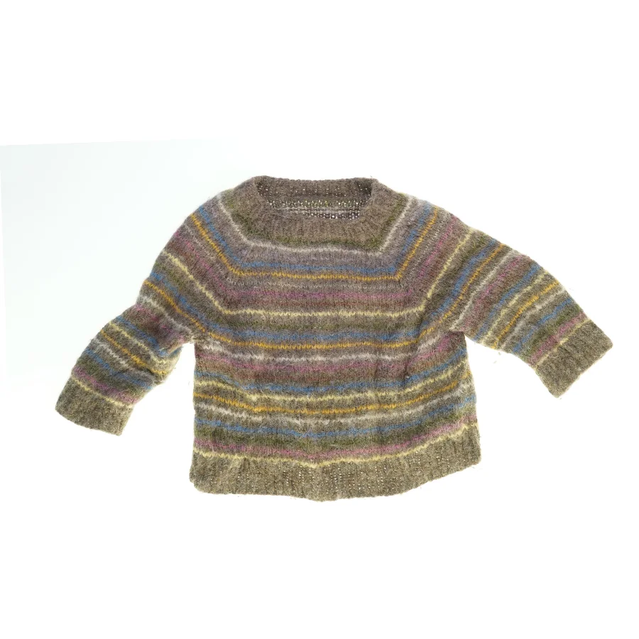 Multifarvet striktrøje (str. Længde, 35 cm. bryst. 30 cm)