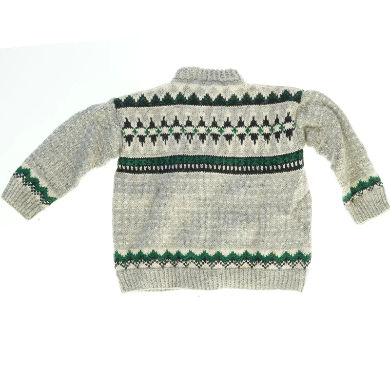 Strikket cardigan (str. Bryst, 30 cm. længde, 33 cm)