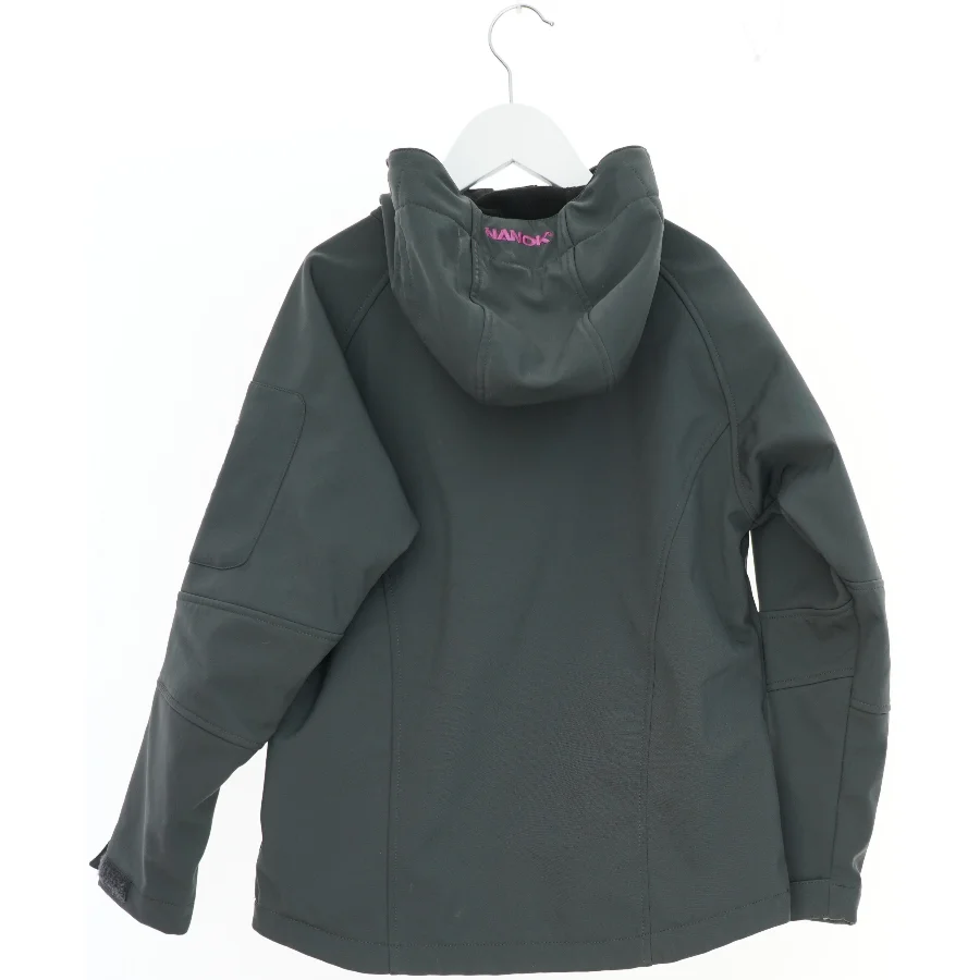 Softshell jakke med hætte fra NANOK (str. 128)