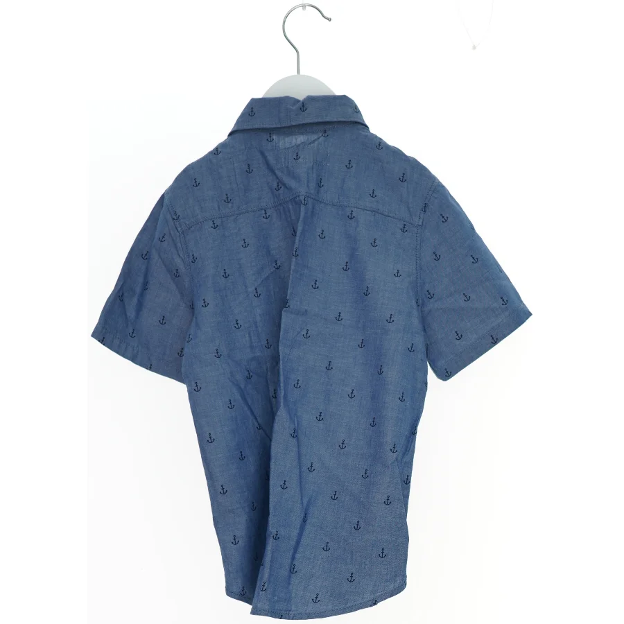 Skjorte med korte ærmer og ankerprint fra Logg (str. 122)