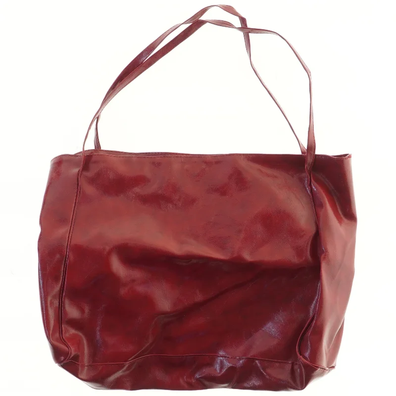 Stor rød taske (str. 43x34,5 cm)