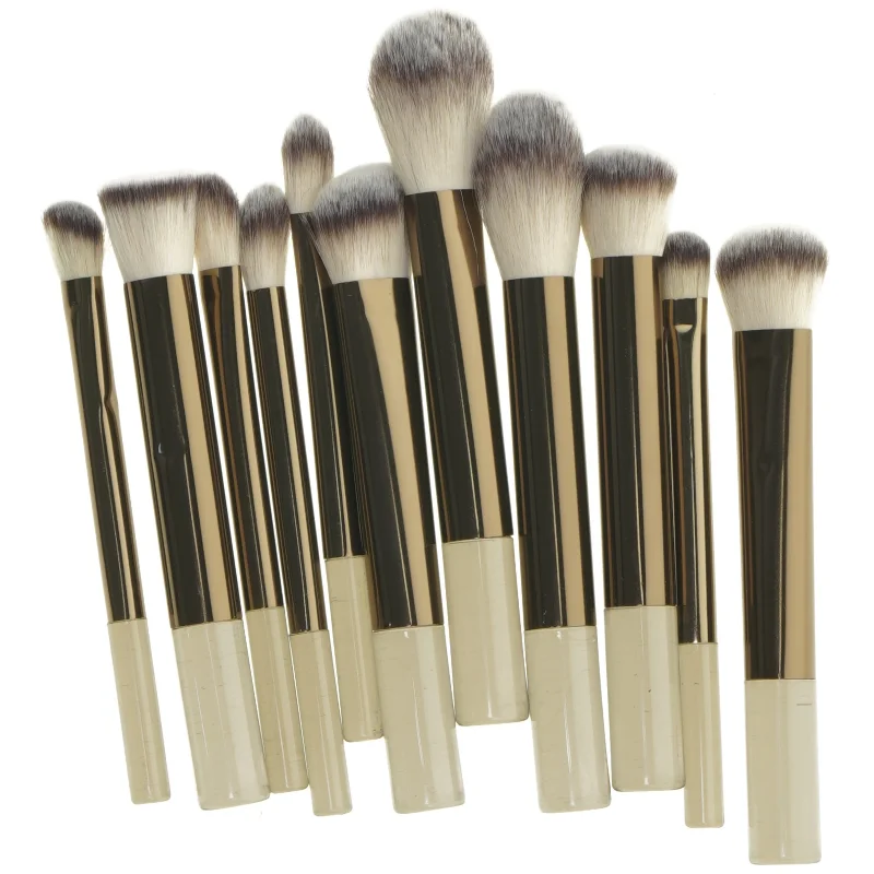 Sæt af makeupbørster (str. 11 stk 16 cm)