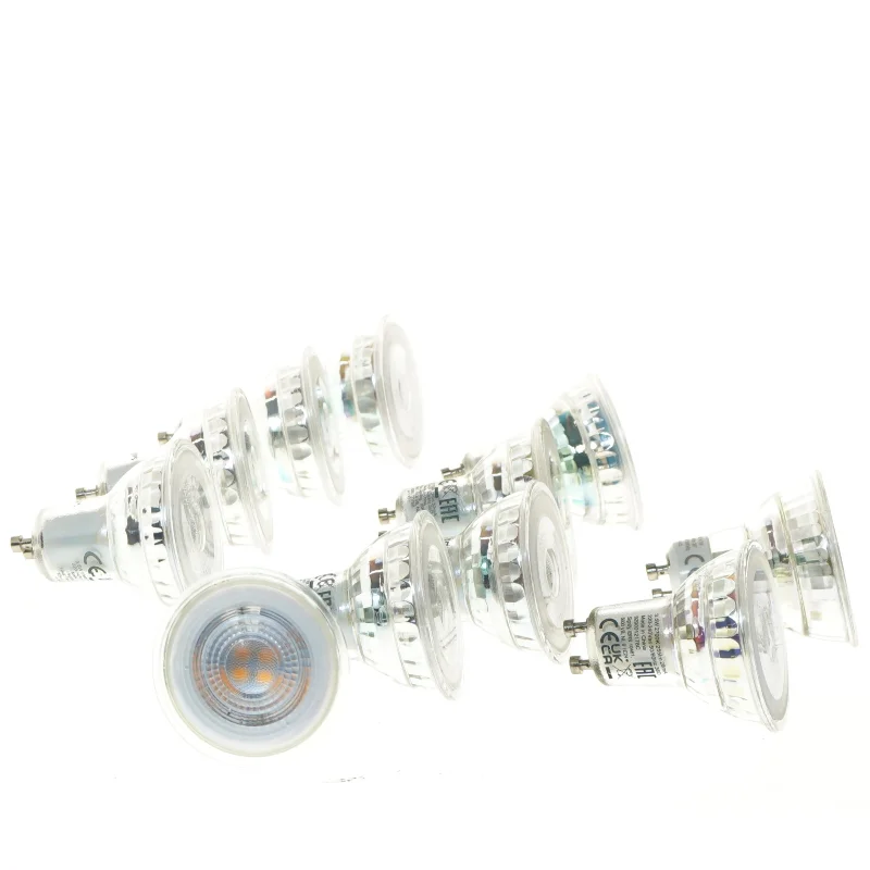 Philips LED pærer GU10, 11 stk fra Philips (str. 11 stk 6 cm)