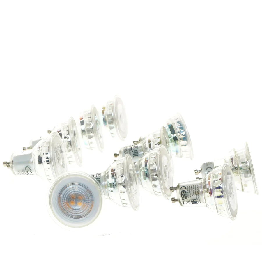 Philips LED pærer GU10, 11 stk fra Philips (str. 11 stk 6 cm)