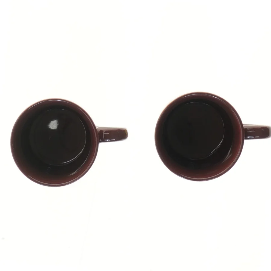 Gløgg krus sæt (str. 2 stk Ø 8 cm længde 8,5 cm)