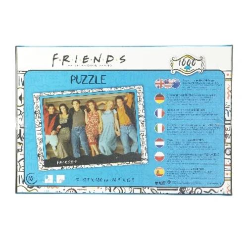 Friends puslespil fra Friends, Måske Top Trumps (str. 4x33x23 cm)