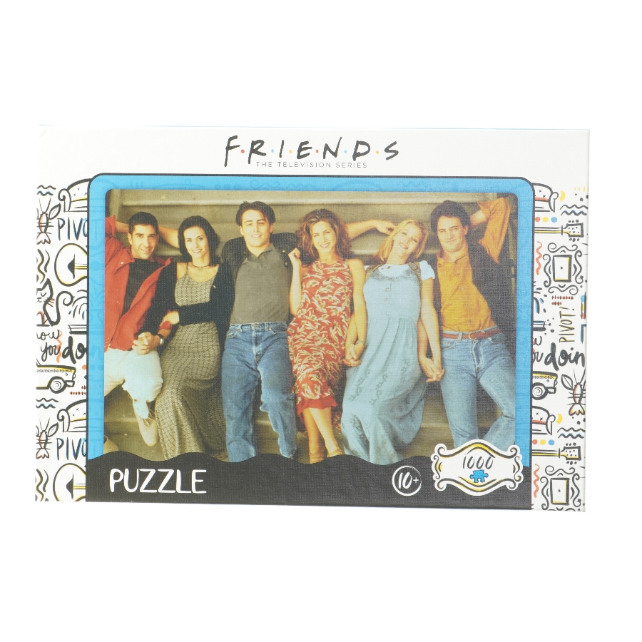 Friends puslespil fra Friends, Måske Top Trumps (str. 4x33x23 cm)