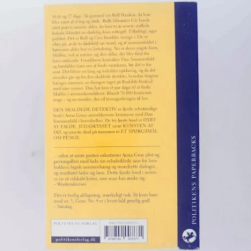 Den skaldede detektiv af Anna Grue (Bog)