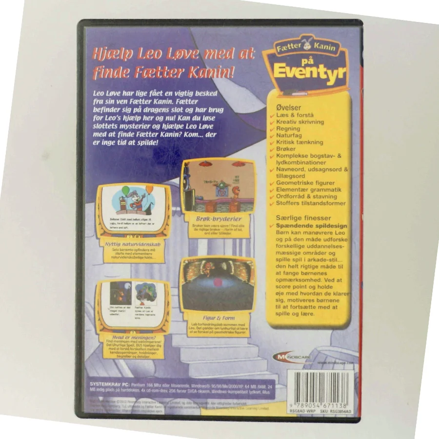Fætter Kanin på Eventyr PC-spil fra Mindscape