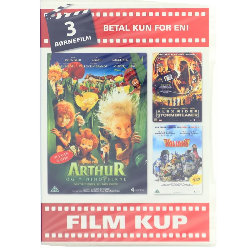 DVD børnefilm sæt