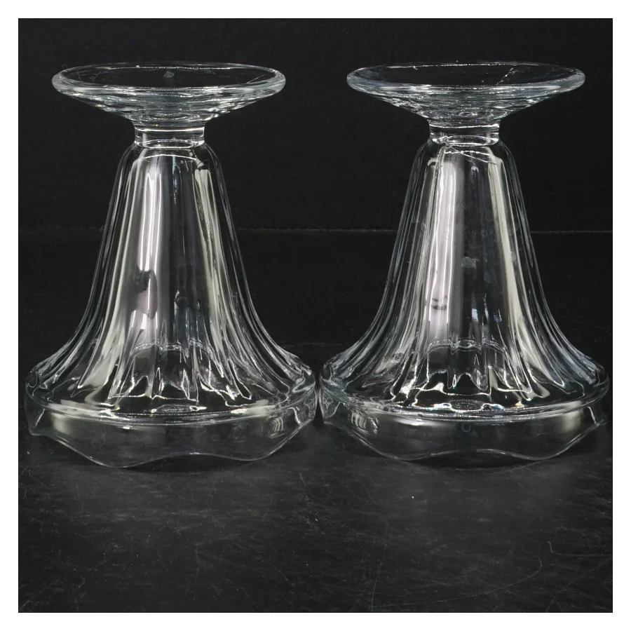 Glas til isdessert (str. Ø. 11 cm. længde, 13,5 cm)