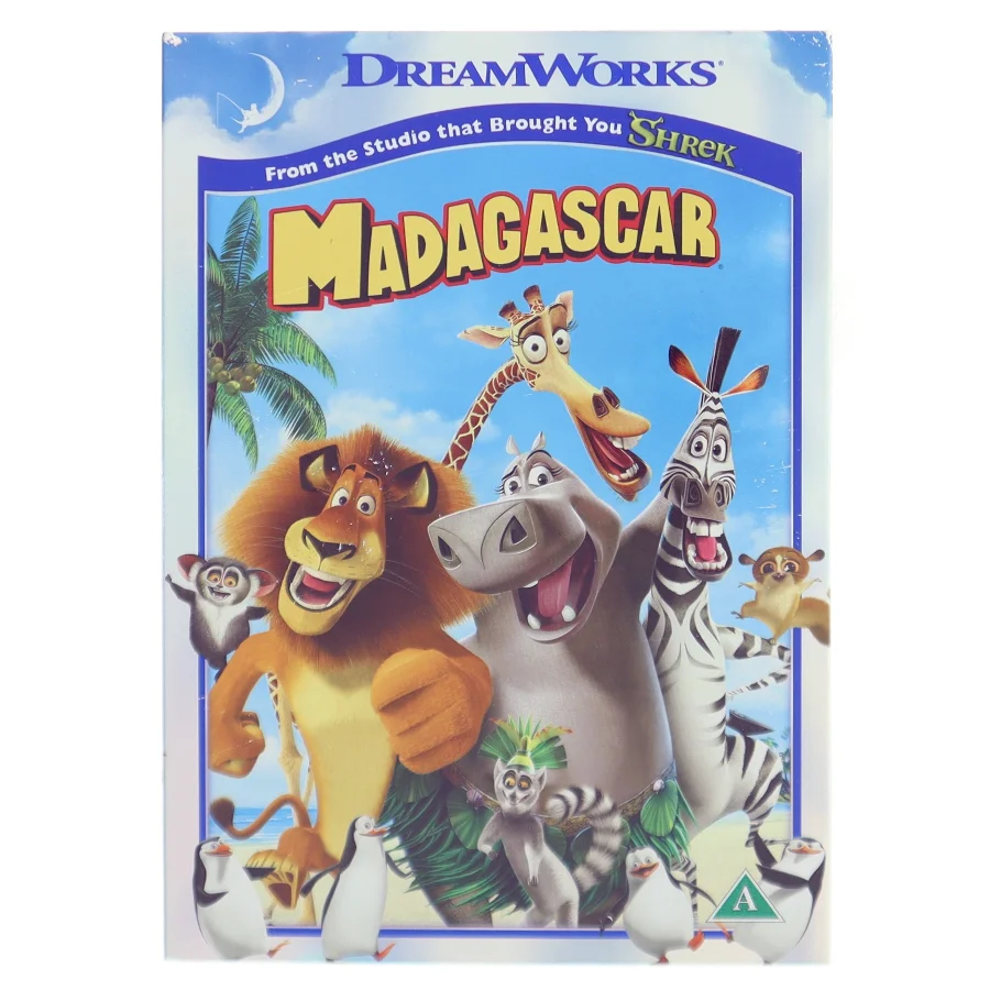 Madagascar DVD fra DreamWorks
