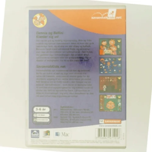 Bille & Trille Klæder sig ud CD-ROM fra Savannah Kids