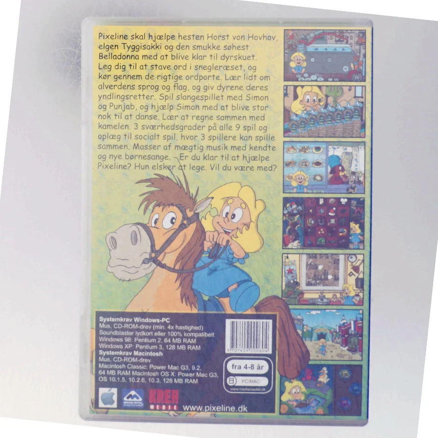 Pixelines Skolevej - PC spil fra KREA Medie
