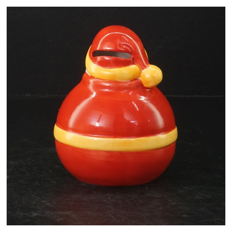 Julemand keramik sparebøsse (str. 14 cm)