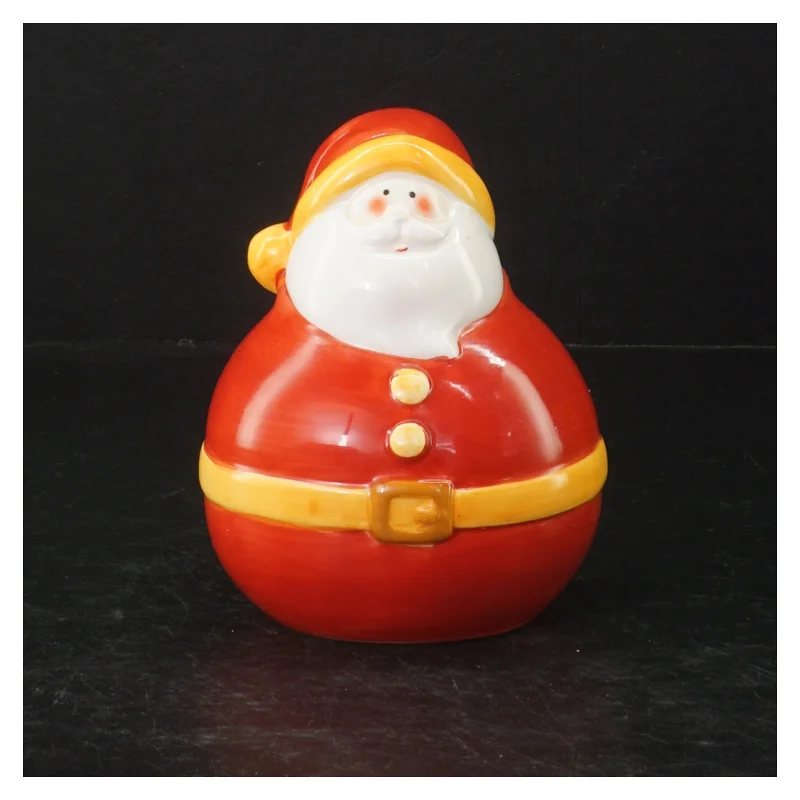 Julemand keramik sparebøsse (str. 14 cm)