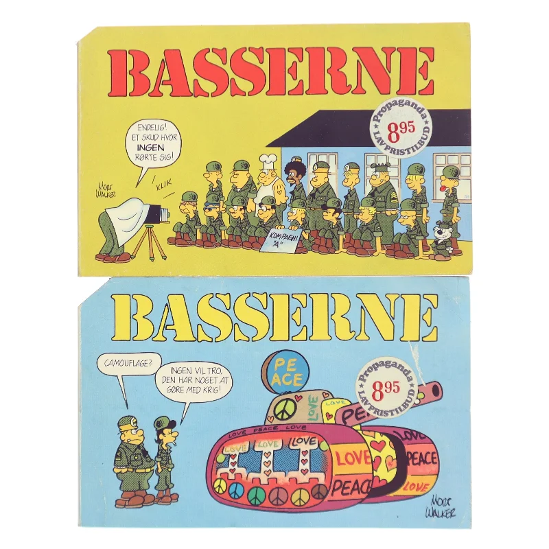 Basserne af Mort Walker (Bog)