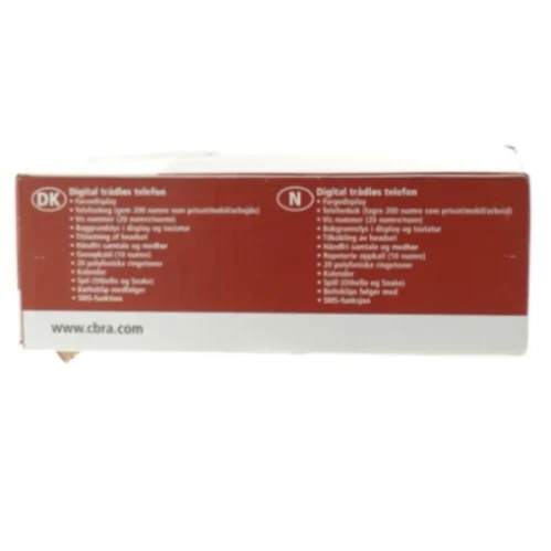 Digital trådløs telefon fra Cbra