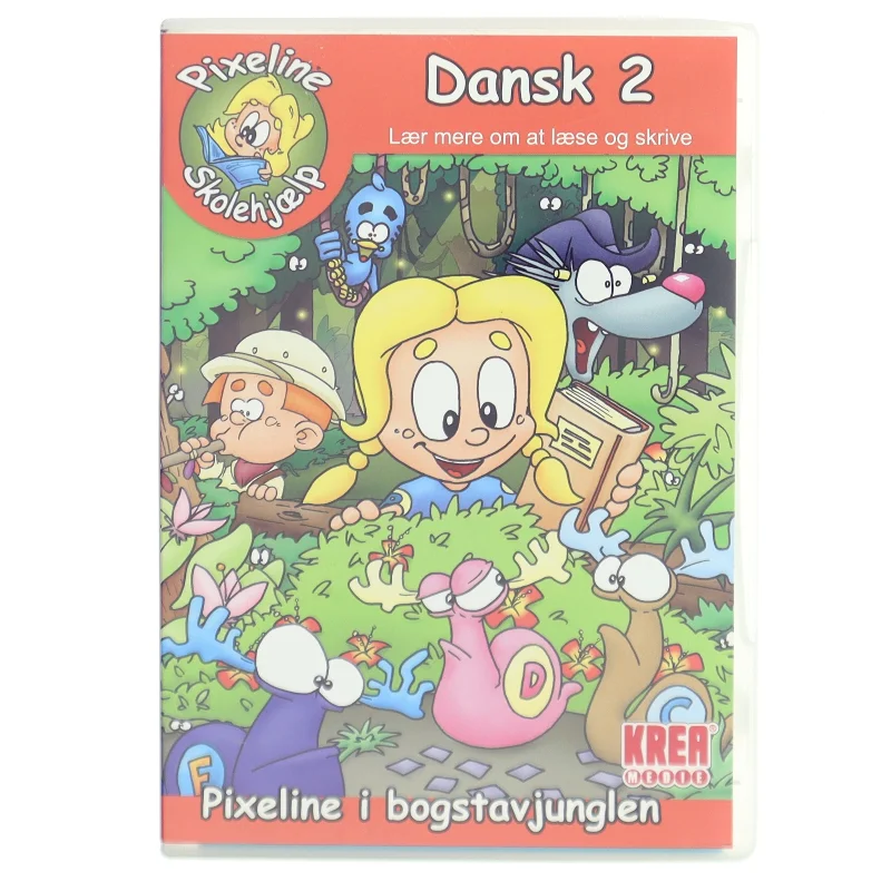 Pixeline Skolehjælp: Dansk 2 PC-spil