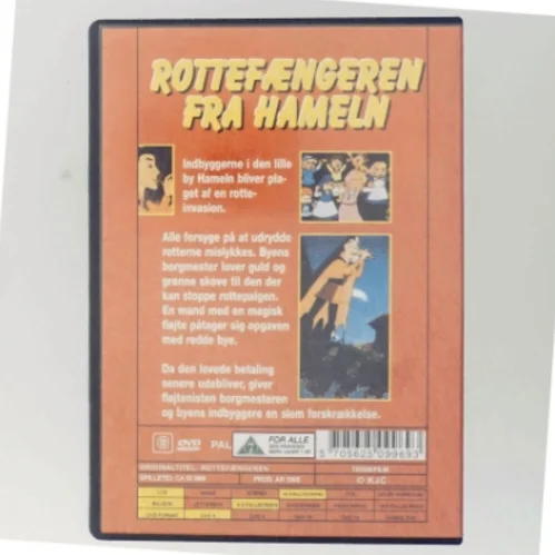 DVD - Rottefængeren fra Hameln tegnefilm