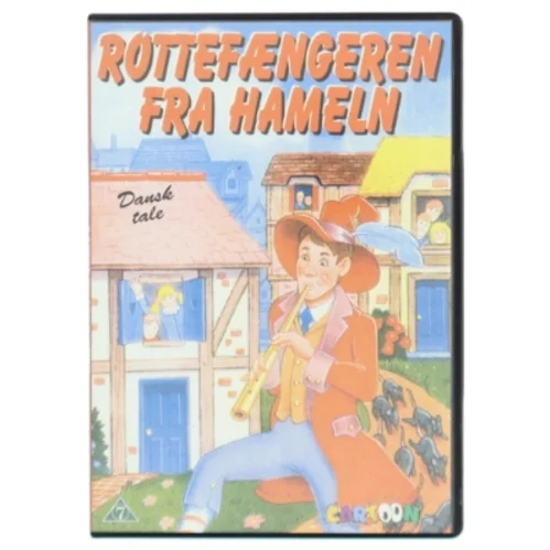 DVD - Rottefængeren fra Hameln tegnefilm