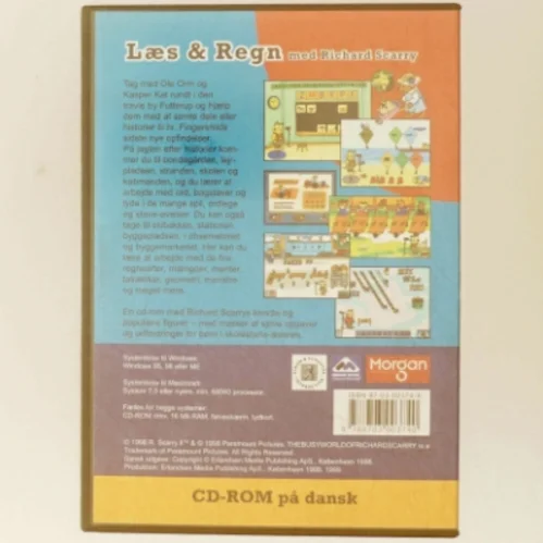 Lærings CD-ROM 'Læs & Regn med Richard Scarry'
