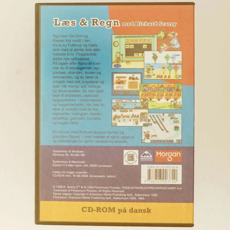 Lærings CD-ROM 'Læs & Regn med Richard Scarry'