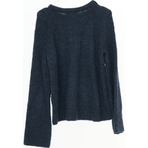 Mørkeblå uldtrøje fra H&M (str. 146)