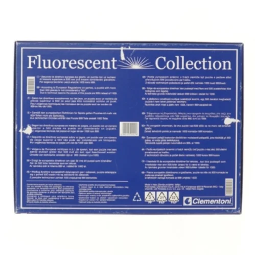 Fluorescent Collection puslespil 1000 brikker fra Clementoni (str. 1000 brikker 67,7x47,7 cm)