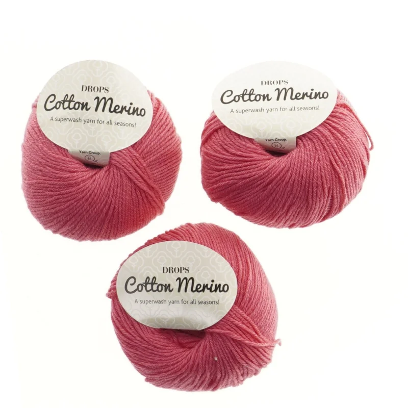 Drops Cotton Merino garn fra Drops (str. 360 m cm)