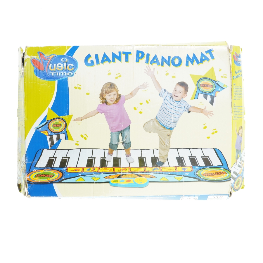Klaver, Giant piano mat fra Music Time (str. 55 x 40 cm)