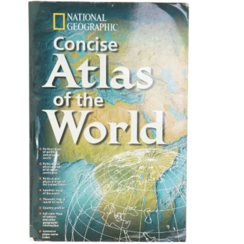 Verdensatlas fra National Geographic (str. 46 x 30 cm)