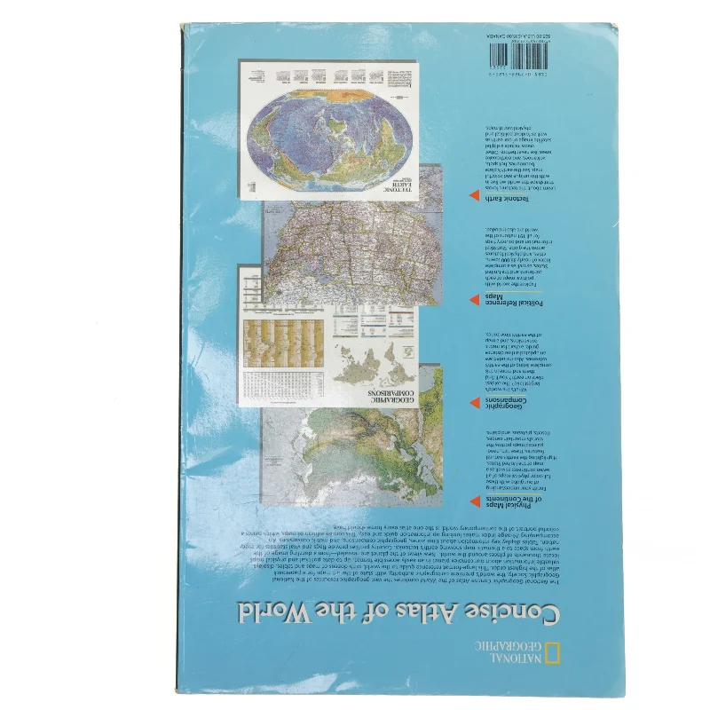 Verdensatlas fra National Geographic (str. 46 x 30 cm)