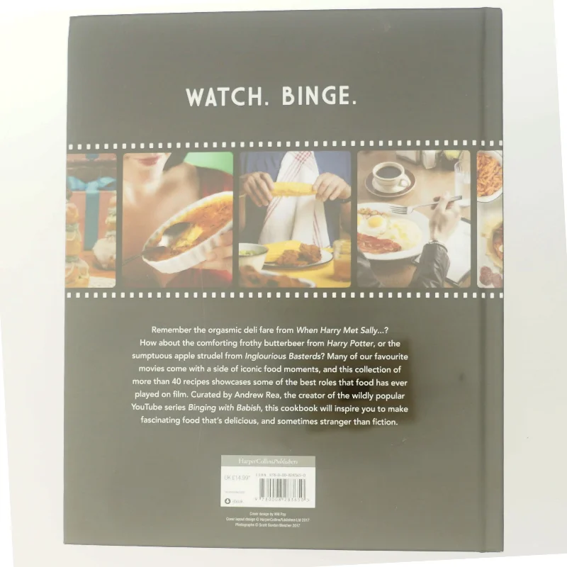 Eat what you watch : a cookbook for movie lovers af Andrew Rea (Bog)