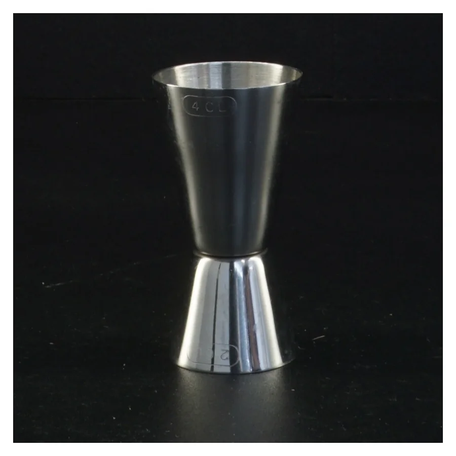 Rustfrit stål centilitermål (str. 8 og en halv cm x 4 og en halv cm)