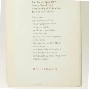 Sigurd Hoel bog fra Hasselbalch