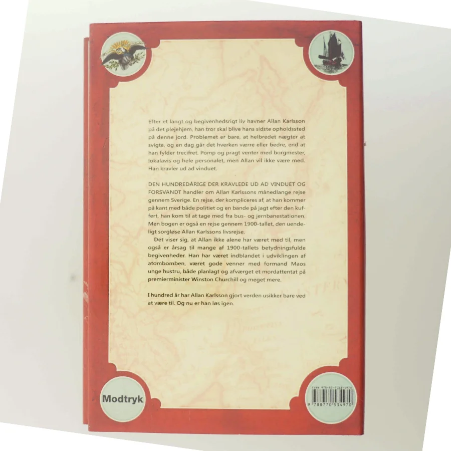 Den hundredeårige af Jonas Jonasson (Bog)